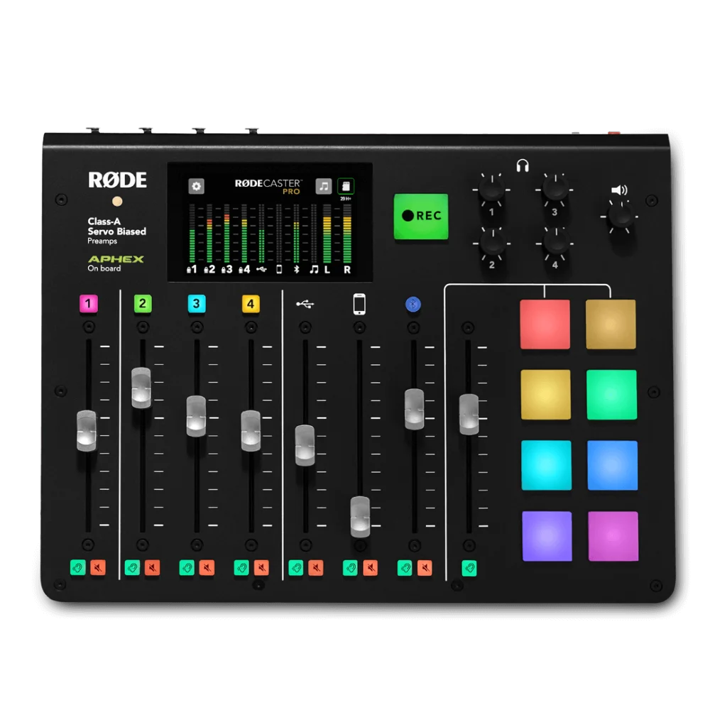 Mixer Podcast Rode RCP Rodecaster Pro