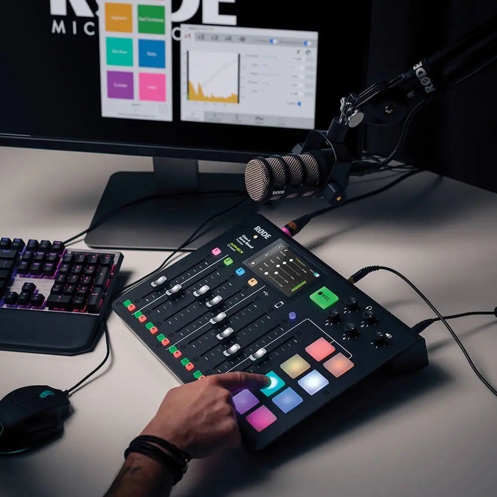 Mixer Podcast Rode RCP Rodecaster Pro