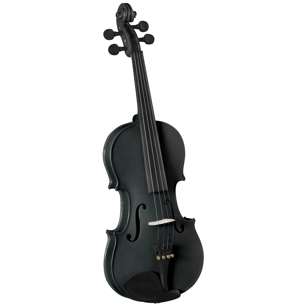 Violín Cervini Cremona 4/4 Color Negro Con Estuche y Accesorios