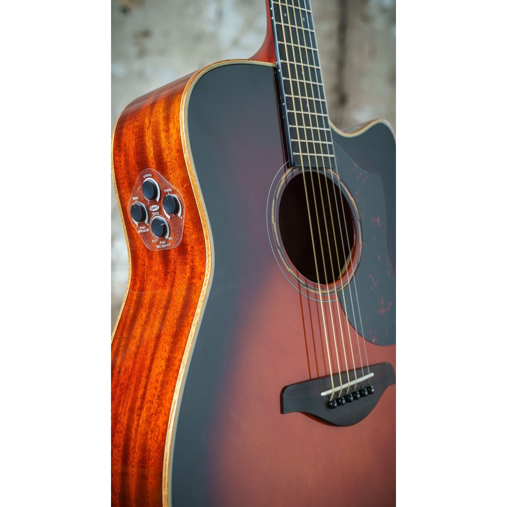 Guitarra Electroacústica Yamaha A3R TBS Tobacco Brown Sunburst