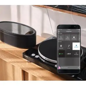 Bandeja Yamaha TTN503B Tocadiscos Conexión Wi Fi, Bluetooth, AirPlay 2 o Spotify