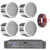 Pack JBL 4 Parlantes JBL Control 14 Techo 4"+ Potencia + Cable Pack JBL 4 Parlantes JBL Control 14 Techo 4"+ Potencia + Cable