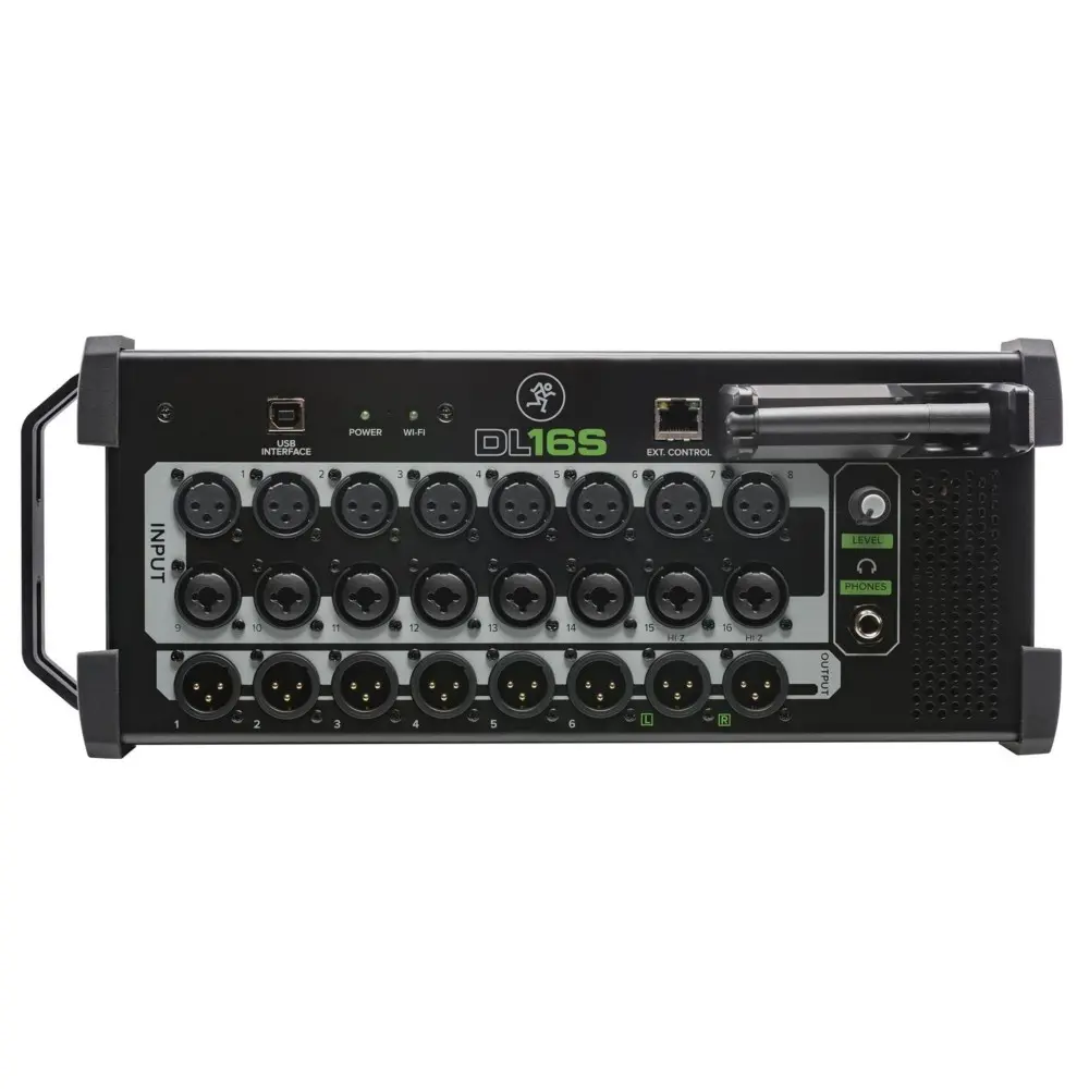 Mixer Digital de Rack Mackie DL16S 16 Entradas 8 Salidas