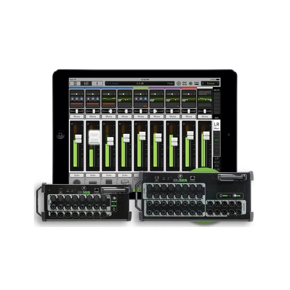 Mixer Digital de Rack Mackie DL16S 16 Entradas 8 Salidas