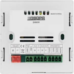 Potencia y Control Dsppa M2B Con USB SD y Bluetooth 1 Zona 20W