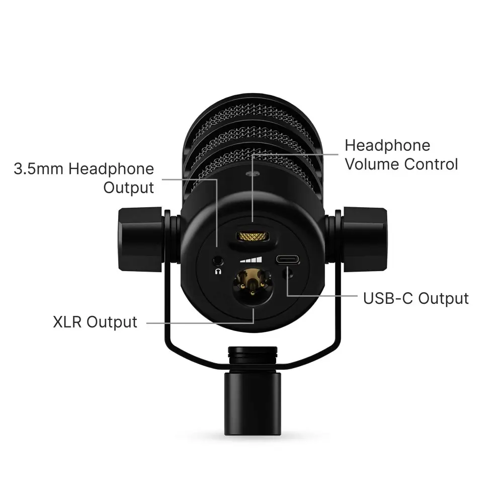 Microfono Dinamico Podcast Rode PODMIC USB XLR Cardioide