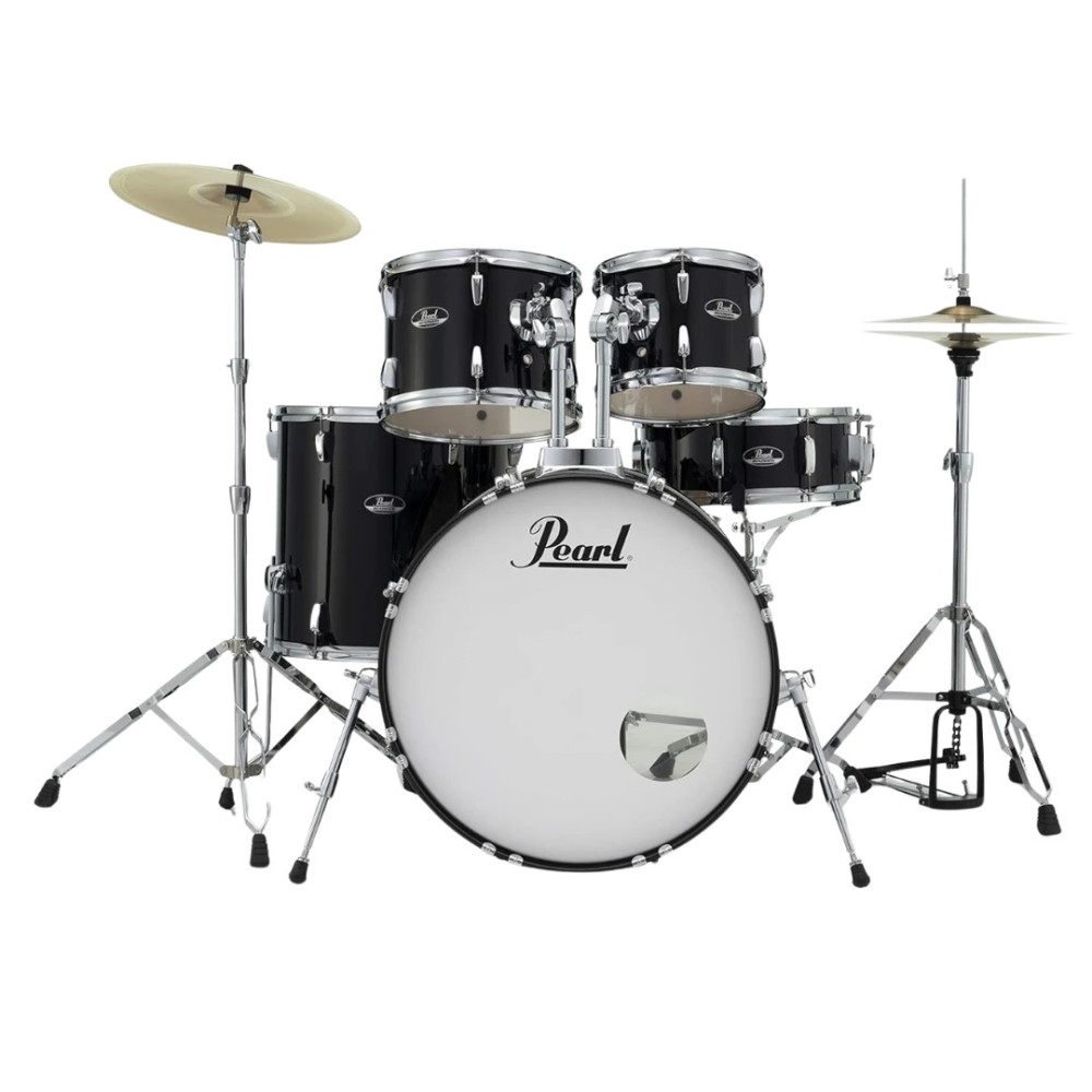 Bateria Pearl Bombo 20" De 5 Cuerpos Roadshow Color Jet Black RS505C/C 31