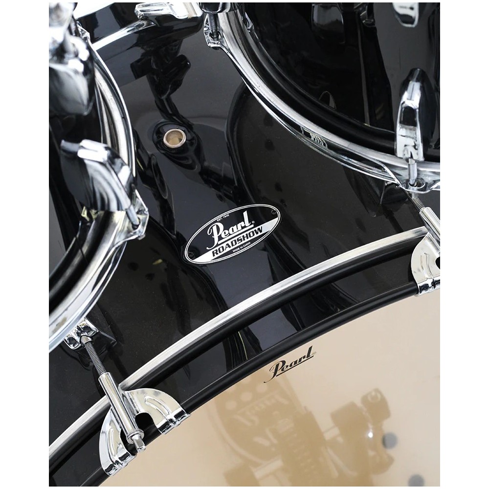 Bateria Pearl Bombo 20" De 5 Cuerpos Roadshow Color Jet Black RS505C/C 31