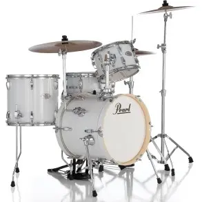 Bateria Pearl Midtown 4 Cuerpos Bombo 16 MT564 White
