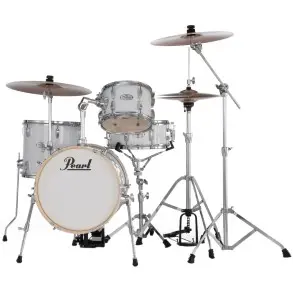 Bateria Pearl Midtown 4 Cuerpos Bombo 16 MT564 White