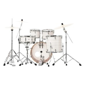 Bateria Bombo 22" Pearl Export 5 Cuerpos Color Slipstream White EXX725SPN/C 777