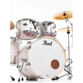 Bateria Bombo 20" Pearl Export 5 Cuerpos Color Slipstream White EXX705PN/C 777