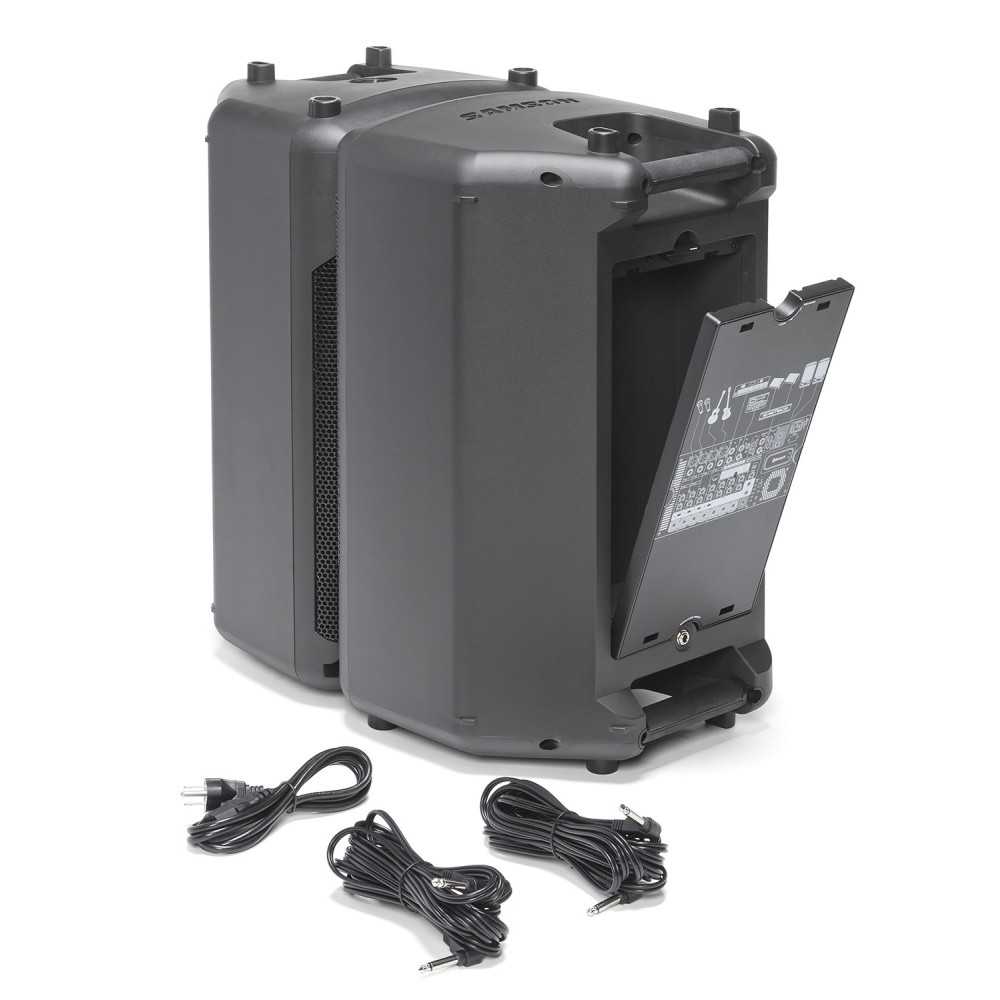 sistema sonido portatil 1000 wats con bluetooth Samson XP1000B 