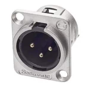 Ficha Canon Xlr Para Cable (Macho) Seetronic