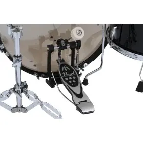 Bateria Pearl Roadshow 5 Cuerpos Bombo 22 Fierros + Platillos Jet Black