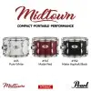 Bateria Pearl Midtown 4 Cuerpos Bombo 16 MT564 White