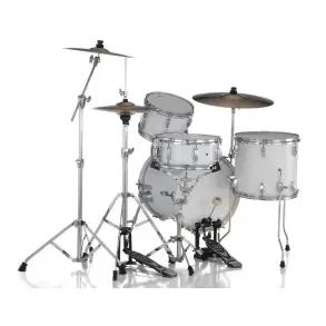 Bateria Pearl Midtown 4 Cuerpos Bombo 16 MT564 White