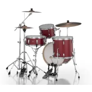 Bateria Pearl Midtown 4 Cuerpos Bombo 16 MT564 Red