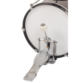 Bateria 3 Cuerpos  Bombo 12 con Banqueta Color Gris Sparkle