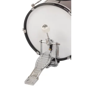 Bateria 3 Cuerpos Bombo 12 con Banqueta Color Gris Sparkle