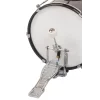 Bateria 3 Cuerpos Bombo 12 con Banqueta Color Gris Sparkle