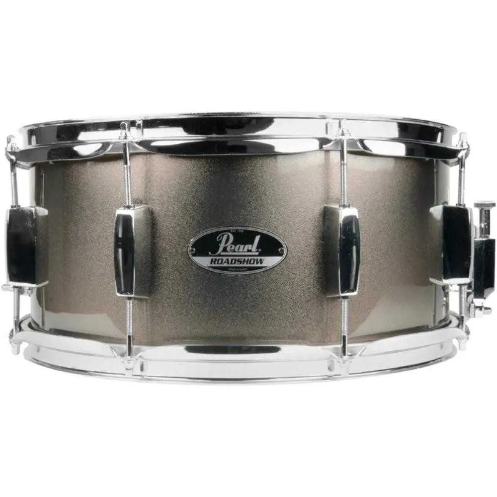 Bateria Pearl Roadshow 5 Cuerpos con Fierros y Platillos Bronze Metallic