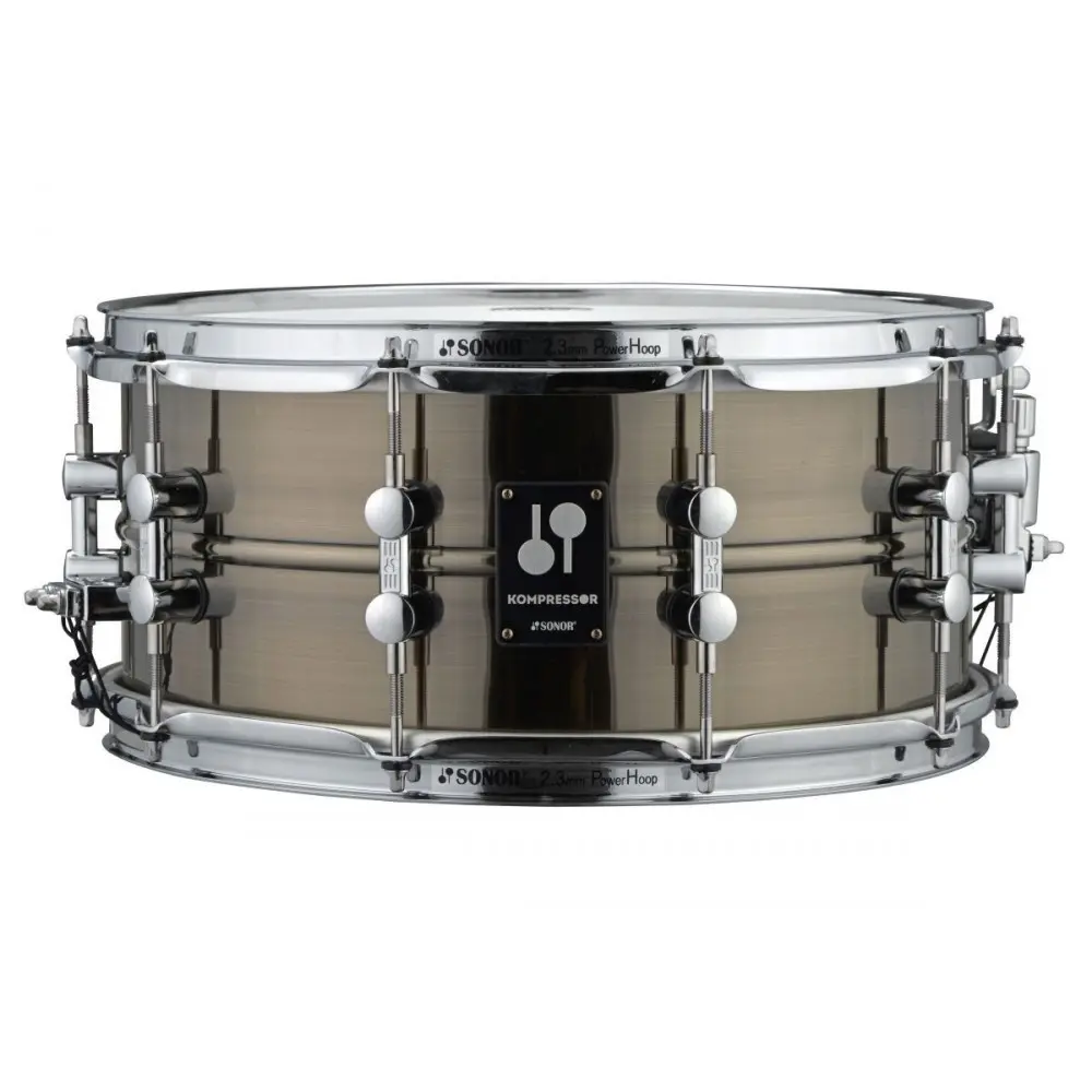 Redoblante Sonor Kompressor 14"x6.5" Brass Nickel Plated