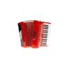 Acordeon A Botones Corelli 30 Teclas Rojo 48 Bajos HC3048(A) RD