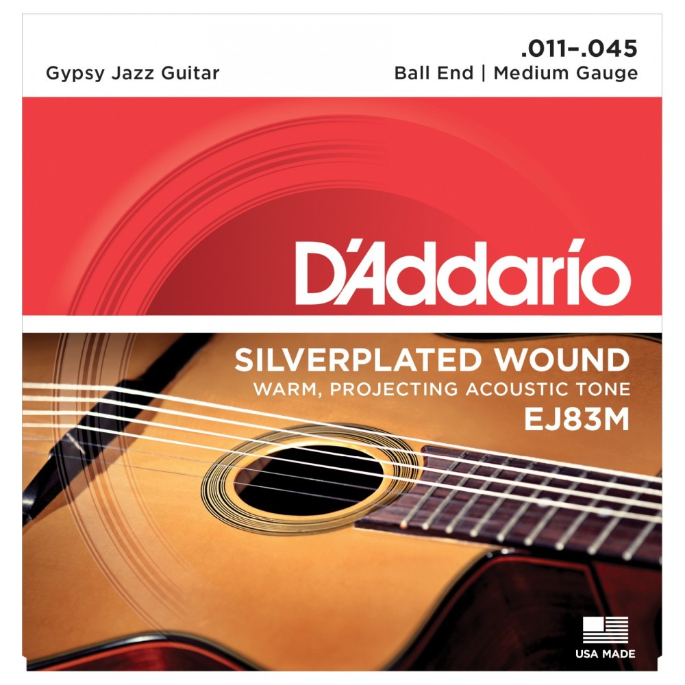 Encordado Guitarra Acustica Jazz Daddario Strings EJ83M