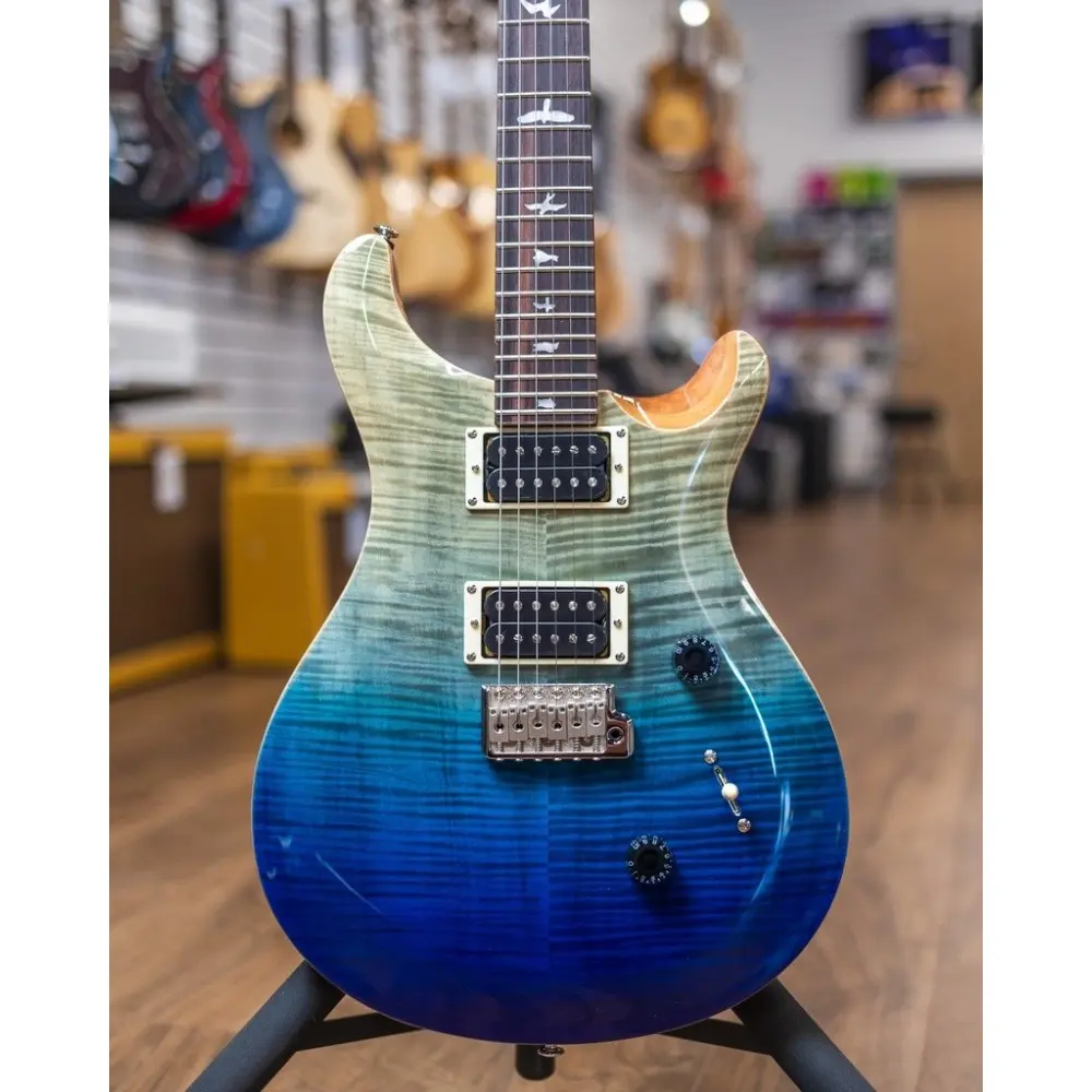 Guitarra Electrica SE Custom 24 Con Funda Color Blue Fade