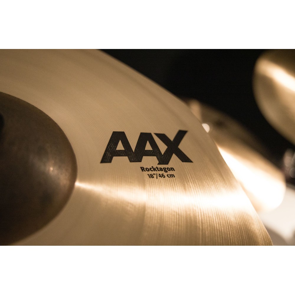 Platillo Crash 18" Sabian AAX Rocktagon 21832X