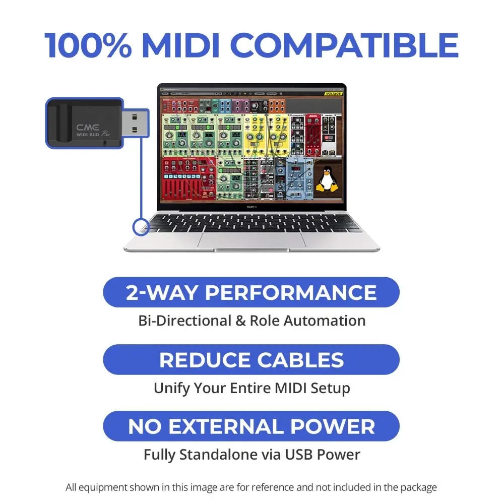 Interfaz USB Midi Bluetooth Cme WIDIBUDPRO