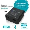 Interfaz MIDI Cme WIDIUHOST