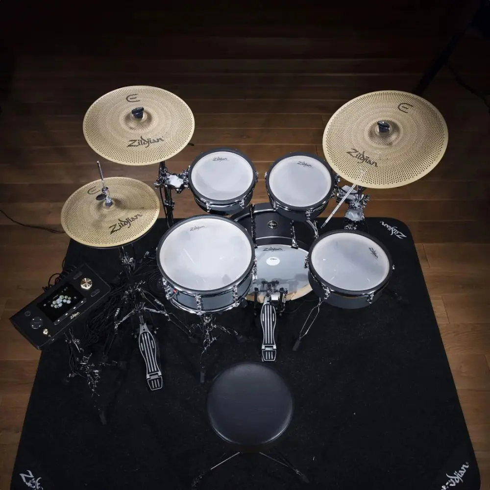 Bateria Electronica Zildjian ZABEX Color Matte Black Wrap