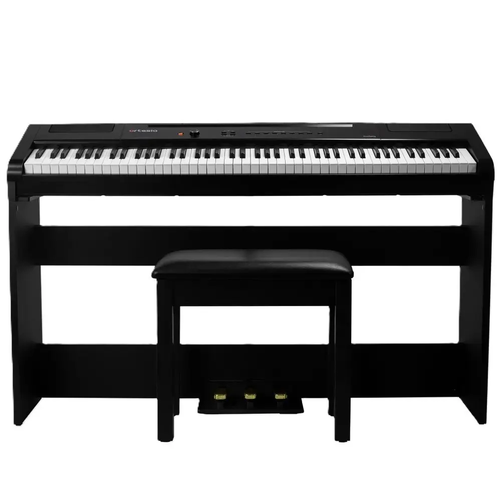 Piano Digital con Mueble y 3 Pedales Artesia HARMONY