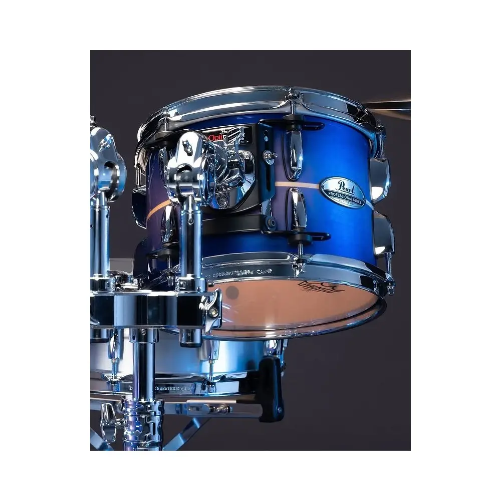 Bateria Pearl Professional Series 3 Cuerpos Bombo 22 Color Royal Blue Burst