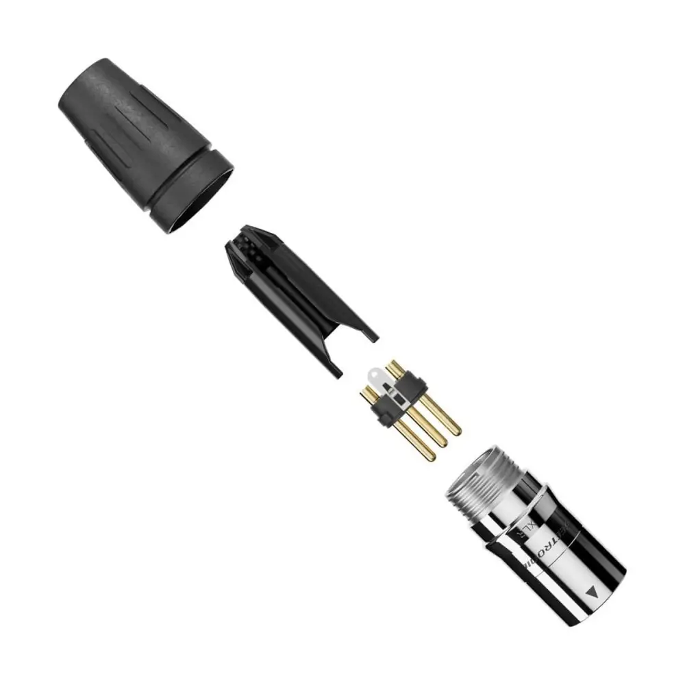 Ficha Canon Xlr Para Cable Macho SCHM3