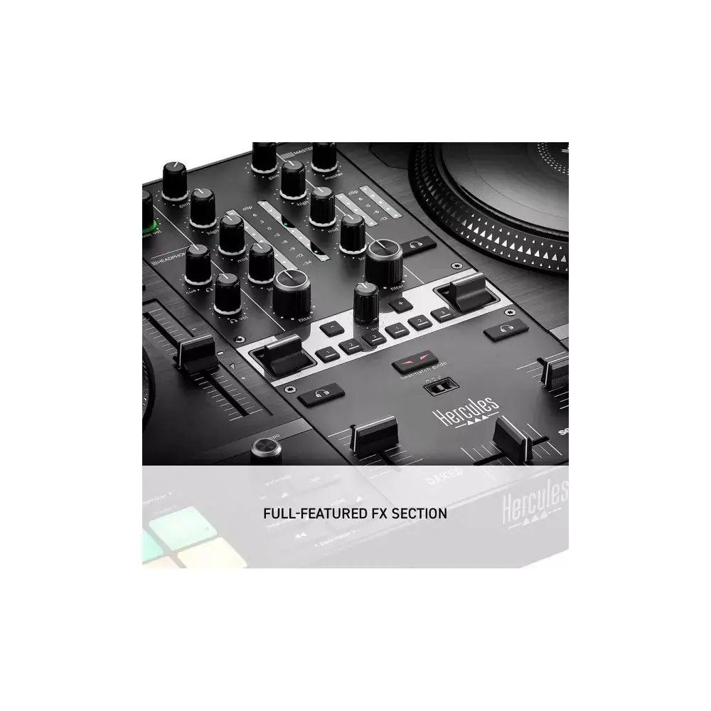 Controlador Dj Hercules Inpulse T7 Serato con USB y salida XLR