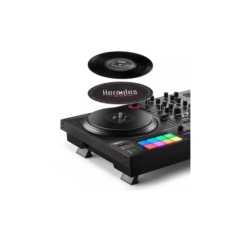 Controlador Dj Hercules Inpulse T7 Serato con USB y salida XLR