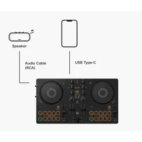 Pioneer DDJ-FLX2 Controlador Dj 2 Canales usb con bluetooth