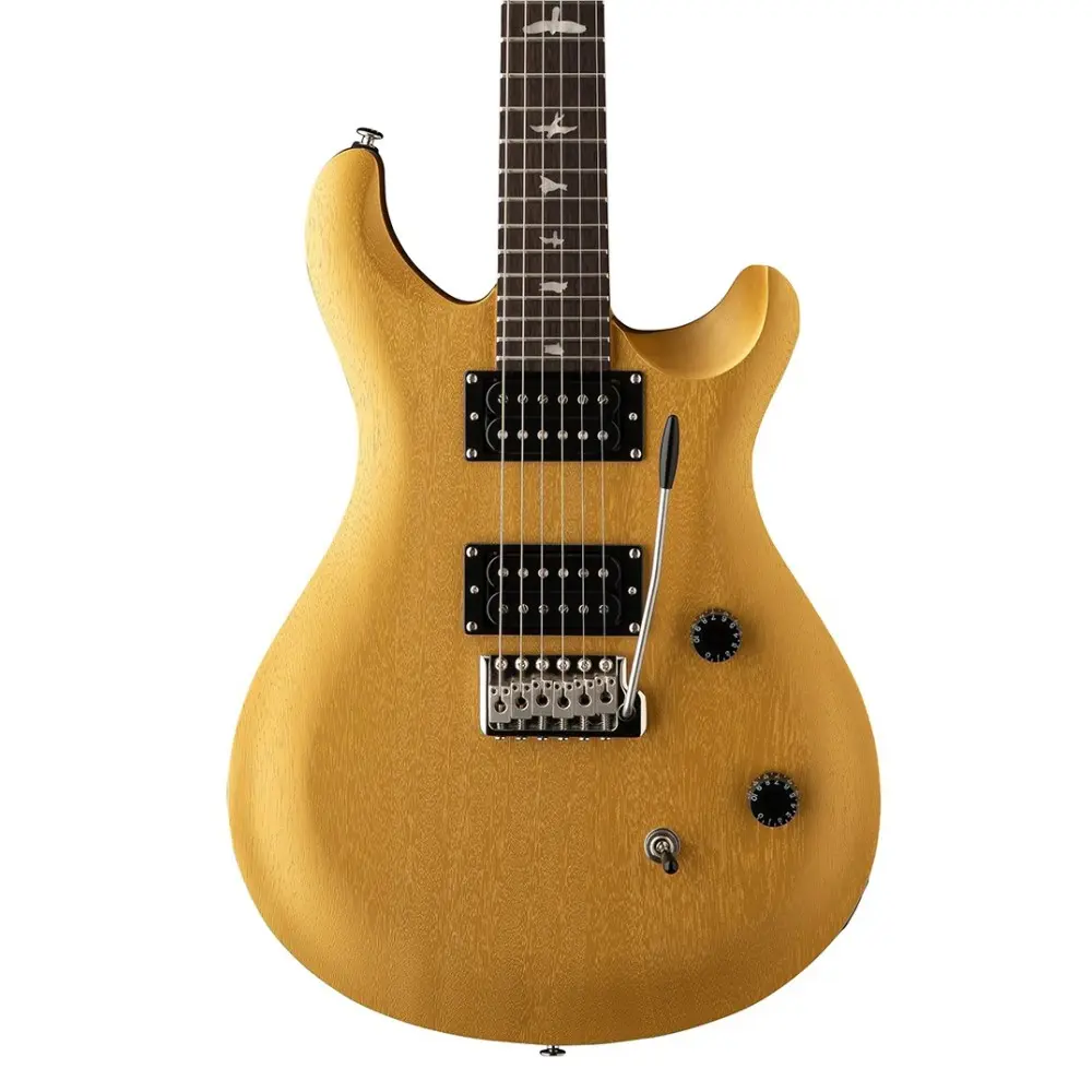 Guitarra Electrica Standard Satin con Funda Metallic Gold Satin