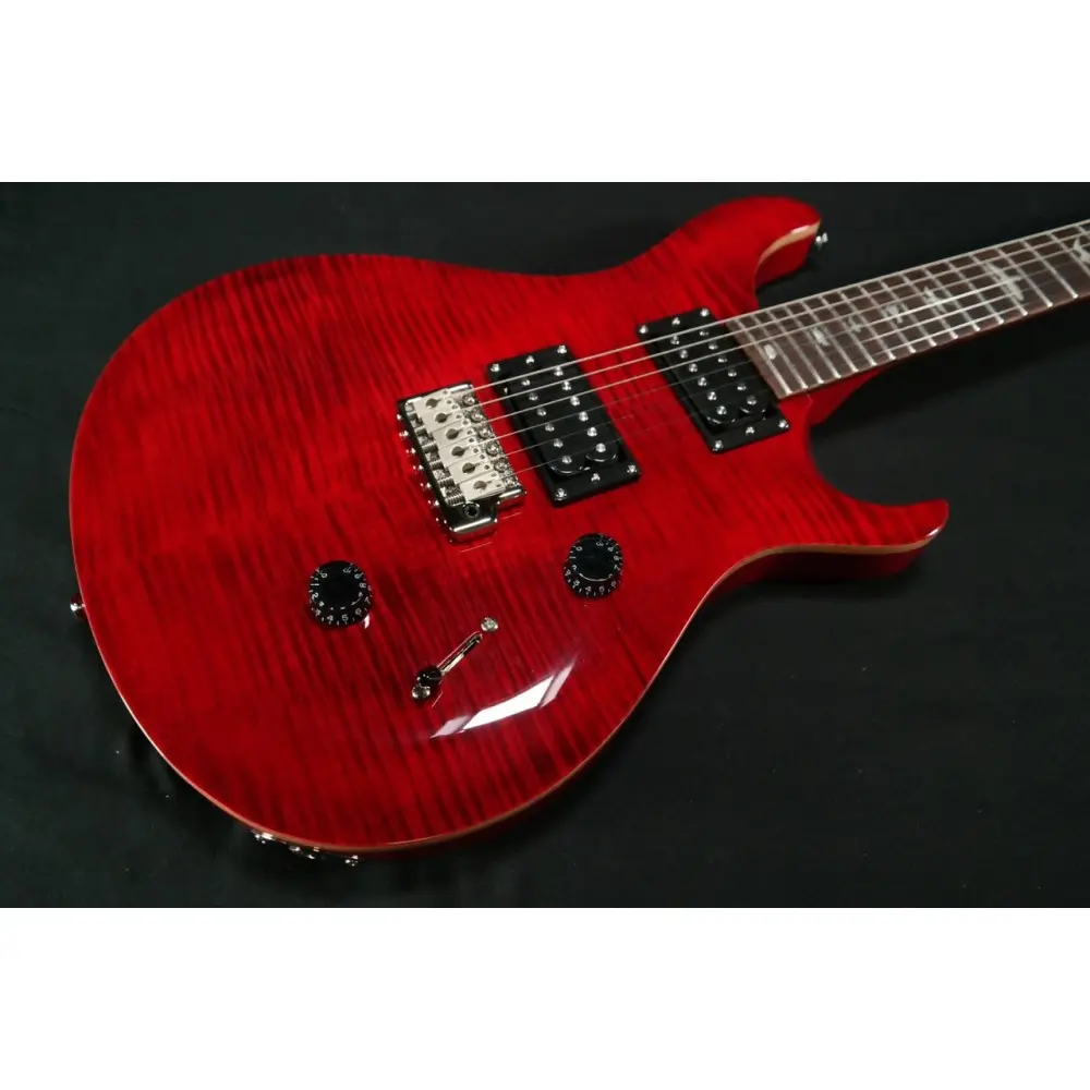 Guitarra Electrica SE Custom 24 Con Funda Color Ruby