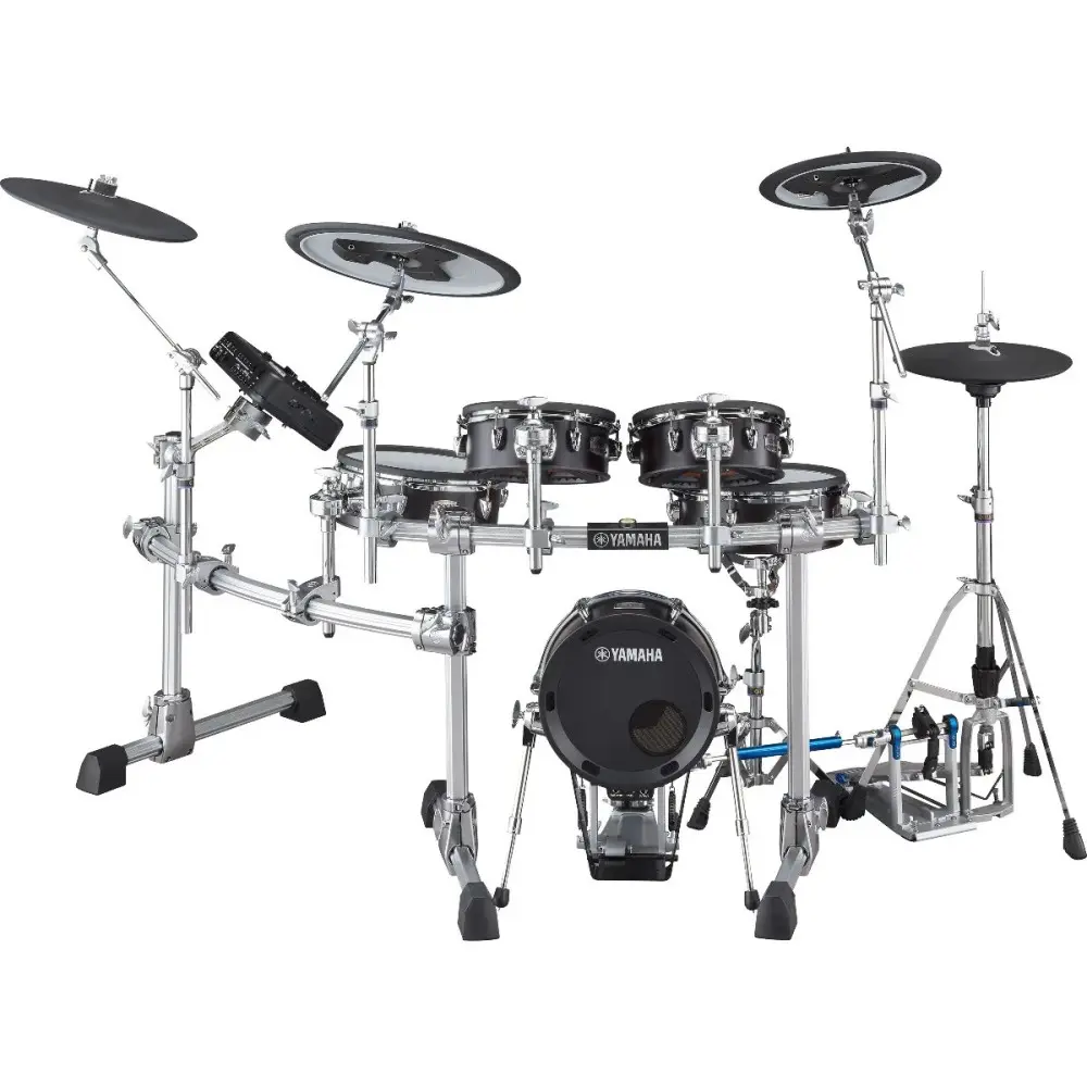 Bateria Electronica Yamaha DTX10K-MBF Parches Mesh 5 Cuerpos Madera