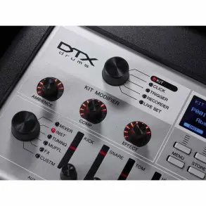 Bateria Electronica Yamaha DTX10K-MBF Parches Mesh 5 Cuerpos Madera
