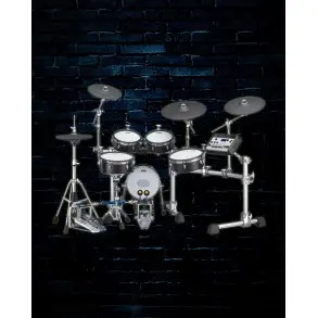 Bateria Electronica Yamaha DTX10K-MBF Parches Mesh 5 Cuerpos Madera