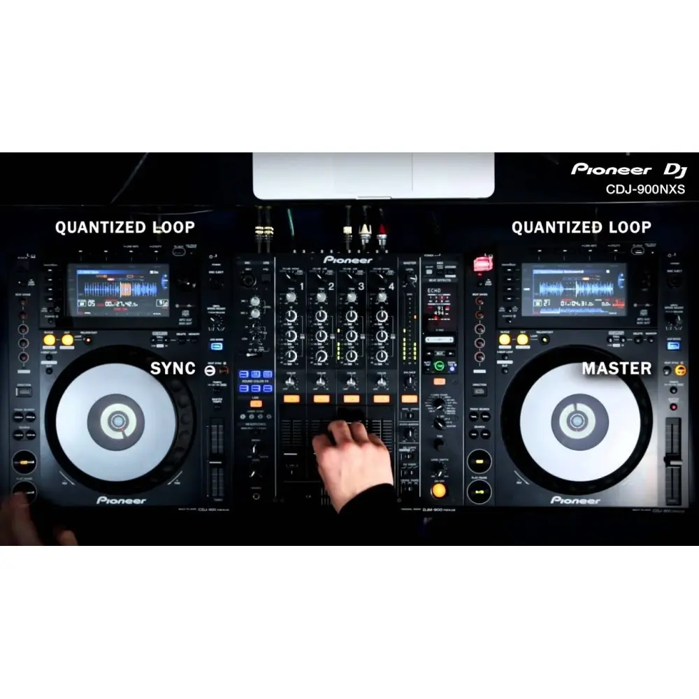 Reproductor DJ Pioneer CDJ-900NXS Rekordbox Conexion LAN