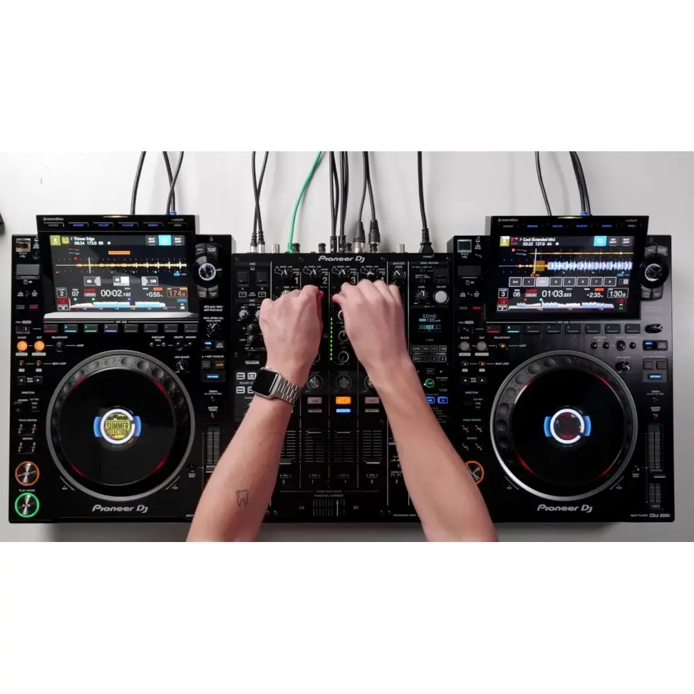 Reproductor Dj Pioneer Cdj-3000 Lcd Táctil Bandeja Multiplay