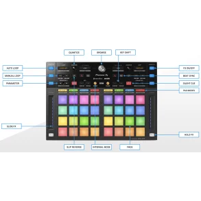 Controlador Dj Pioneer Ddj-xp2 32 Pads Rekordbox Y Serato