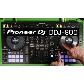 Controlador Pioneer Ddj-800 2 Canales 16 Pads Rekordox