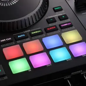 Controlador De Dj Roland Dj-707m 4 Canales Dj Serato Pro